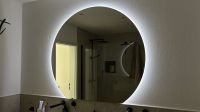 Design Badspiegel halbrund mit gerader Kante *neu* Hessen - Lohfelden Vorschau