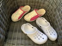 Sanital light Clogs Blumen, weiße Clogs Haus- od. Gartenschuhe 39 Herzogtum Lauenburg - Geesthacht Vorschau