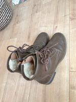 braune Boots Damen mit Fell Fütterung braun Herbst Winter Sachsen - Pirna Vorschau