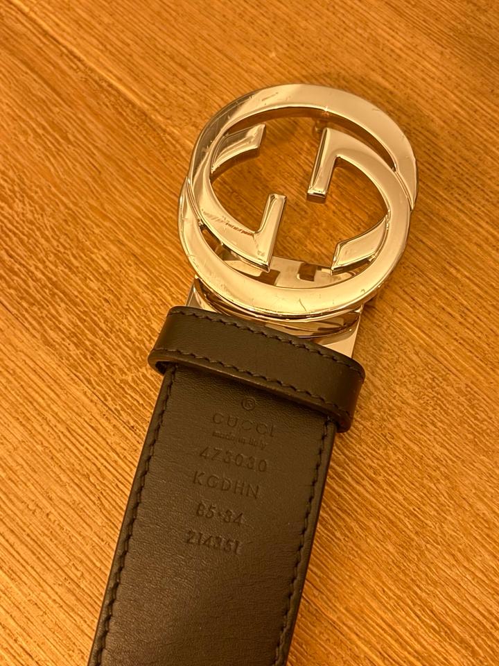 GUCCI wendbarer Gürtel mit GG Supreme-Canvas 85er Lönge in Potsdam