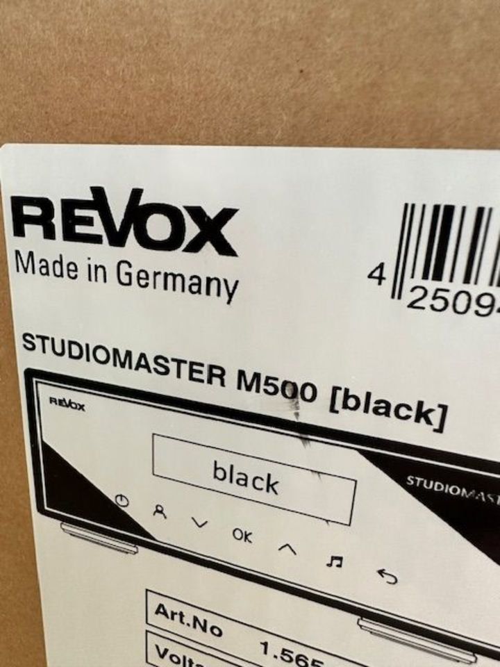 Revox STUDIOMASTER M500 High-End Audio-System schwarz NP€3950 in Dortmund