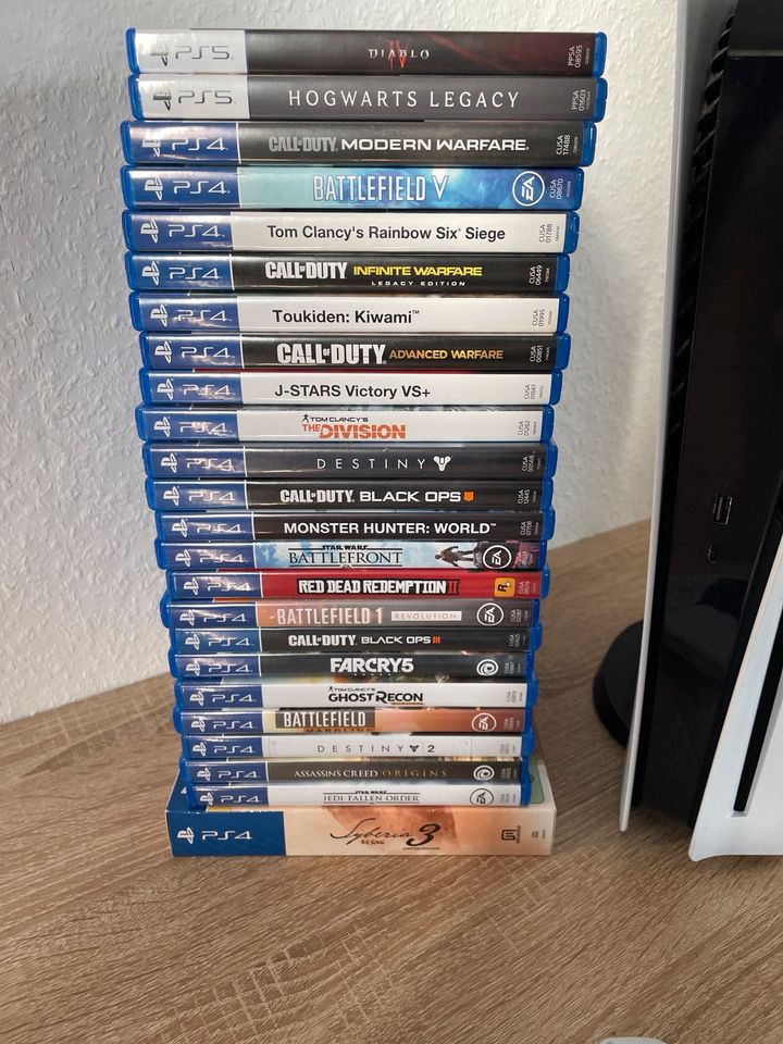 PlayStation 5 mit 24 Spielen in Lehrte