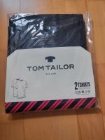 Tom Tailor T-Shirts 2-er Crew-Neck marine Gr. S Neu Thüringen - Bucha Vorschau