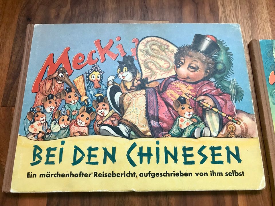 Mecki märchenhafte Reiseberichte, Originale ab 1953 in Berlin