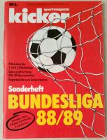 Bundesliga Sonderheft - 1988/89 mit Tabelle / Stecker Köln - Longerich Vorschau