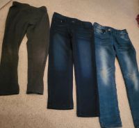 2 Jeans, 1 Leggings, 122, Mädchen Mecklenburg-Vorpommern - Stralsund Vorschau