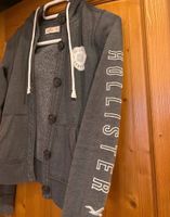 Hollister Jacke grau SweatShirtJacke Gr.XS Nordrhein-Westfalen - Schleiden Vorschau