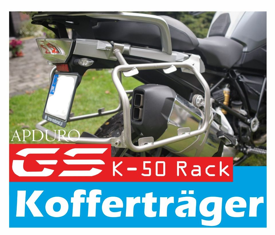 Apduro Kofferträger für BMW R1200GS, R1250GS, K50 in Nettetal