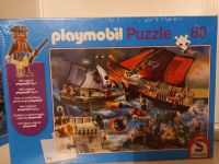 Playmobil Puzzle 60Teile mit Originalfigur 'Pirat' Hessen - Hohenstein Vorschau