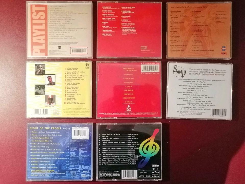 6x CD Sampler: Nasty Wax, Prime Kuts, Night of the Proms, HMV ... in Aurich