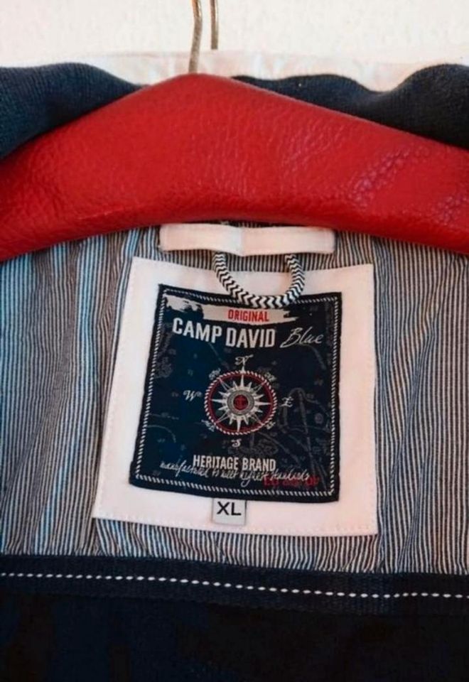 Camp David Blue Original Herrenjacke/Übergangsjacke mit Kapuze XL in Gifhorn