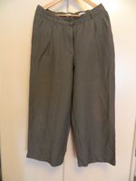 Hose - 3/4 Hose khaki mit Leinen Gr. 40 - Tom Tailer Nordrhein-Westfalen - Dinslaken Vorschau