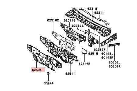 Neue Dämmmatte Stirnwand für Mitsubishi Evo 7 LHD in Murr Württemberg