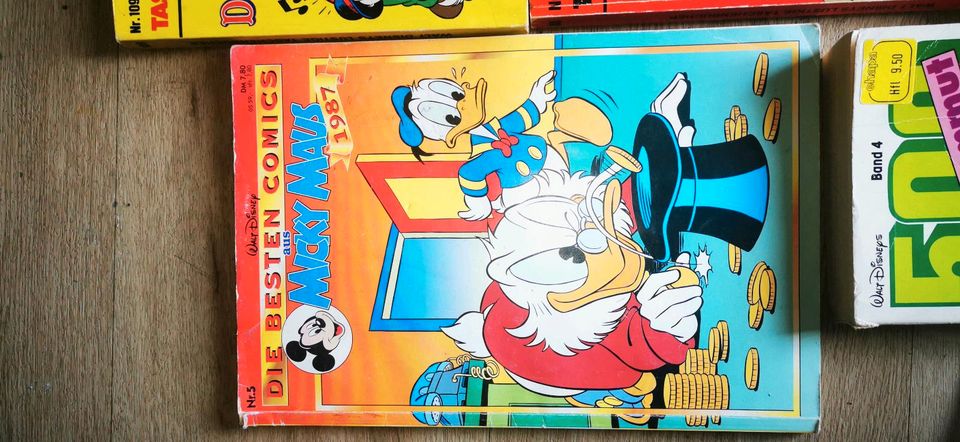 Comics Donald Duck/ Mickey Mouse, lustige Taschenbuch, 80er Jahre in Kerpen