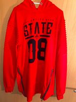 Oversize mit Backprint - New Yorker Herren Pullover -[L] [Rot] Niedersachsen - Vechta Vorschau