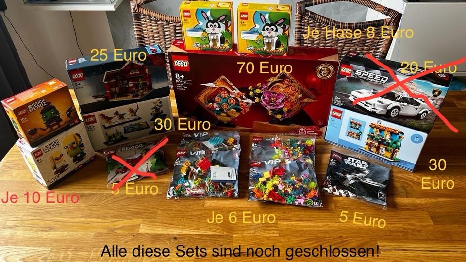LEGO Sammlungsauflösung -einige neue Preise in Frechen