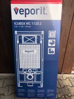 Veporit ICUBOX WC 1120.2 Einbauspülkasten + Druckerplatte Bayern - Feldkirchen Niederbay Vorschau