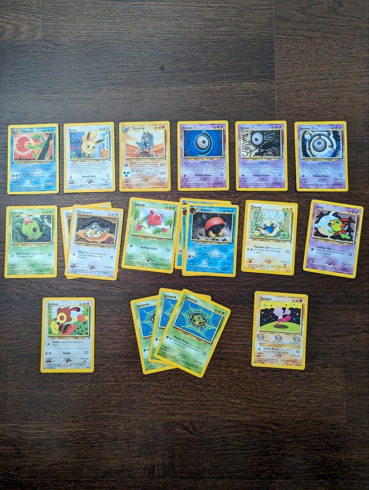 Pokémon Karten Englisch Neo Discovery in Ellgau