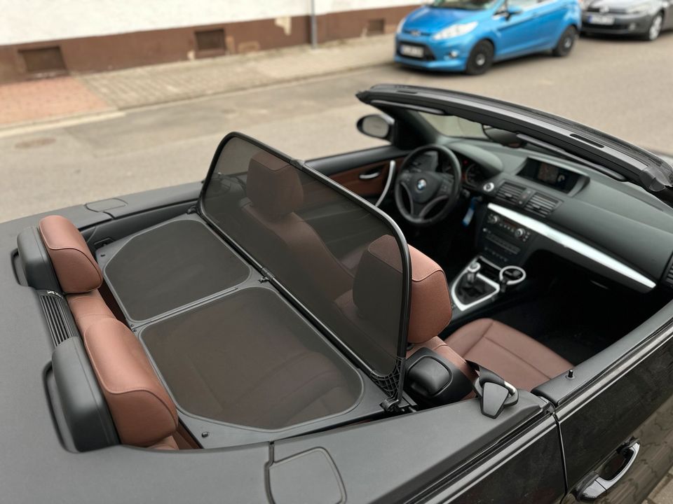 BMW 118I Cabrio/2Hd/6-Gang/Navi/Temp/SH/Led/Top in Worms