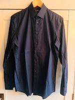 JAKE*S JAKE’S Collection Slim Fit Herren Hemd dunkelblau 39/40 S Frankfurt am Main - Gutleutviertel Vorschau