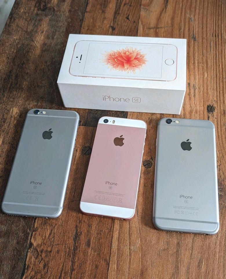 Apple iPhone SE, 2x iPhone 6s, iPhone 4s defekt in Bochum