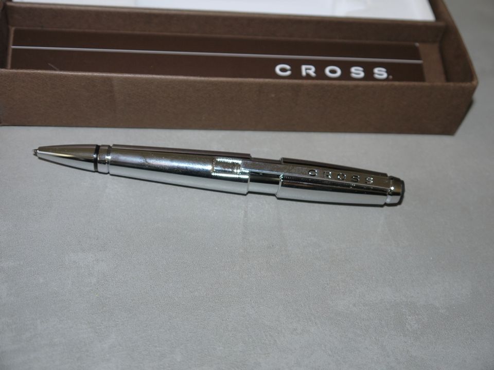 Cross Kugelschreiber Glanz Chrom Edge Stift OVP in Erkelenz