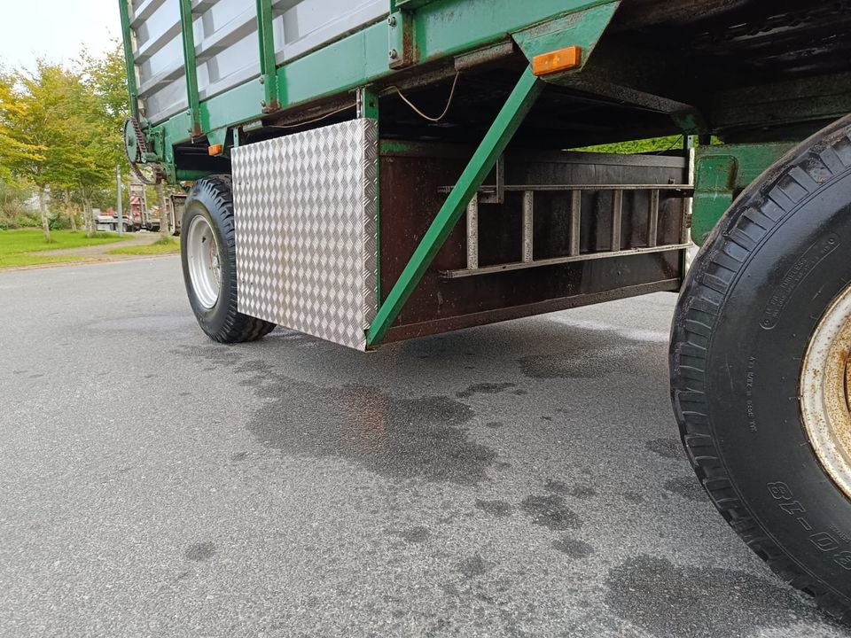 Eurotrans 6000, Häckslewagen, Hackschnitzel kein Hawe mit Brief in Filsum