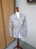 S.Oliver Bluse 40 L Blumen Rüschen Preppy Style Klassiker Hessen - Hadamar Vorschau