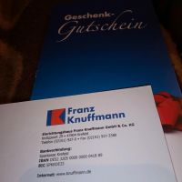 Gutschein Franz Knuffmann Krefeld Nordrhein-Westfalen - Kempen Vorschau