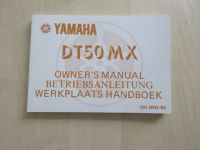 Yamaha DT 50 MX Betriebsanleitung Fahrer Handbuch Owners Manual Nordrhein-Westfalen - Gelsenkirchen Vorschau