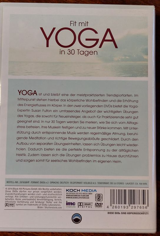 DVD Fit mit Yoga in 30 Tagen in Esens