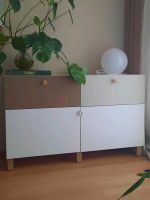 IKEA Besta Schrank Schubladen weiß braun beige Hessen - Hanau Vorschau