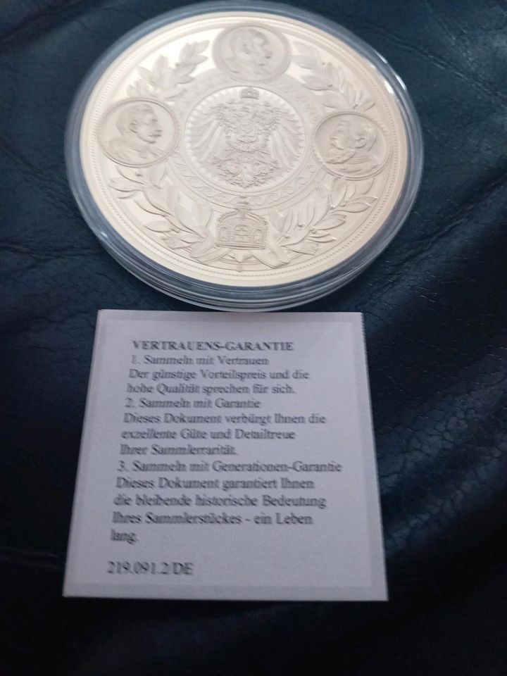 Münzen  Medaille in Paderborn
