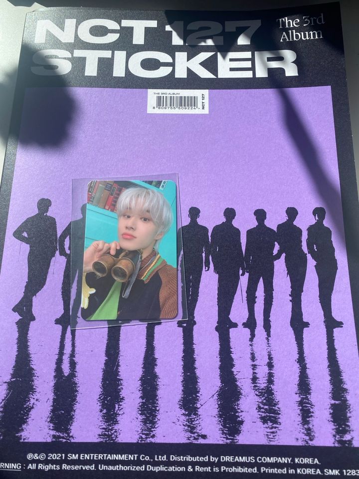 NCT 127 Sticker Album Jungwoo Photocard in Berlin