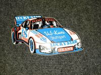 Aufkleber Porsche 935 US-Kuni Stuttgart Lucky Star Jeans&Jackets Baden-Württemberg - Winnenden Vorschau