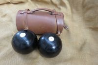 Rasen Bowling antike Jaques & Sons SET 66 London in Ledertasche Nordrhein-Westfalen - Leverkusen Vorschau