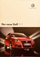 Prospekt VW Golf GTI inkl Preisliste 2005 Bayern - Regensburg Vorschau