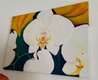 Orchideen Blumen Ölbild 70 x 50 cm Nordrhein-Westfalen - Ruppichteroth Vorschau