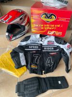 Motorradjacke, Quadjacke, Crossbikejacke mit Protektor S 140/146 Hessen - Körle Vorschau