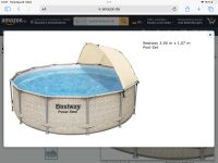 Bestway Frame Pool rund 3,96 m mit Sandfilterpumpe Bayern - Ahorn b. Coburg Vorschau