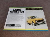 Lada Niva 2121 Prospekt Werbung Avtoexport Export NL DDR Sachsen - Dippoldiswalde Vorschau