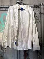 Carhartt Hemd M Tavares Shirt Weiß mit Applikationen an den Ellen Berlin - Hohenschönhausen Vorschau