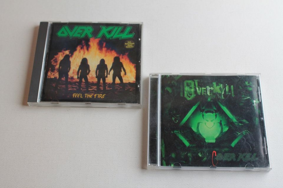 2 CD Over Kill, Feel the fire, Coverkill Cover Kill, Metal Thrash in Bruchhausen-Vilsen