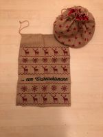 2 x Jute-Sack mit Hirschen, Schneeflocken + Sternen, Weihnachten Nordrhein-Westfalen - Geldern Vorschau