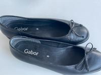 Neuw. schwarze Leder Gabor Ballerinas Gr. 38 Baden-Württemberg - Konstanz Vorschau