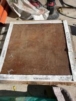 Fliesen Braun 100 x 100 cm Lava Corten Brandenburg - Teichland Vorschau