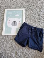 H&M Kurze Hose / Shorts blau Gr. 80 Brandenburg - Frankfurt (Oder) Vorschau