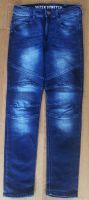 blaue stonewashed Biker Jeans von H&M in 158 NEU Frankfurt am Main - Nordend Vorschau