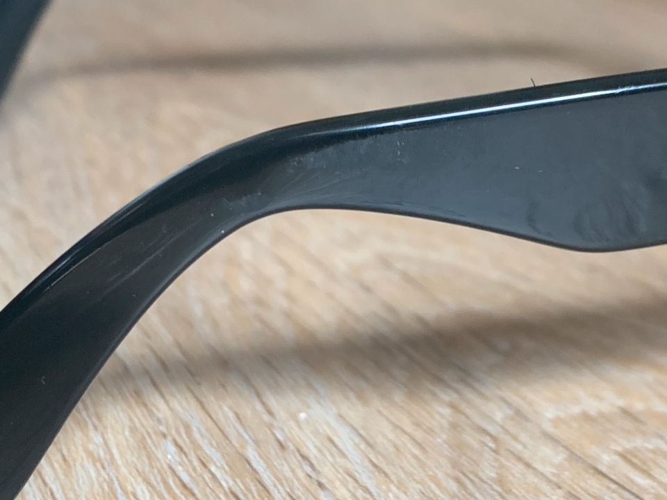 Ray Ban New Wayfarer Sonnenbrille mit originalen Gläsern in Geist