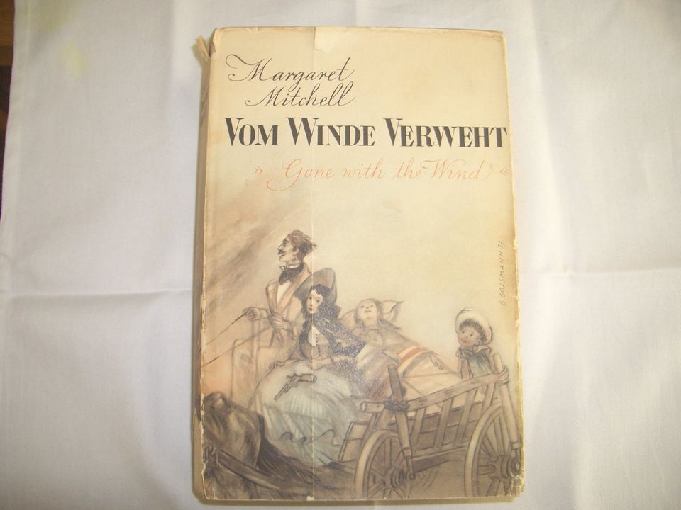 Vom Winde Verweht - Gebundenes Buch, alte Ausgabe 1937 in Salem